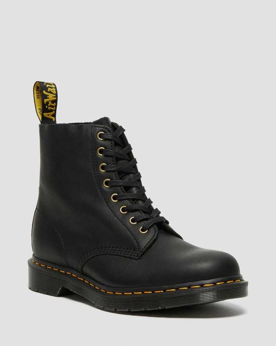 Dr Martens 1460 Pascal Ambassador Leather Men's Lace Up Boots Black Ambassador | PYSDXR579