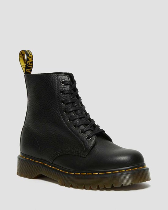 Dr Martens 1460 Pascal Bex Leather Men's Ankle Boots Black Inuck | UWJDRV502