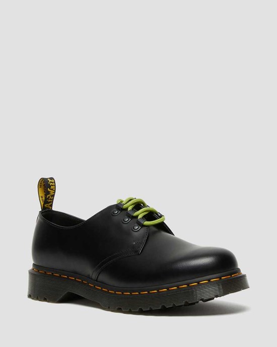 Dr Martens 1461 Ben Smooth Leather Men's Oxford Shoes Black Smooth Leather | FYGIOE867