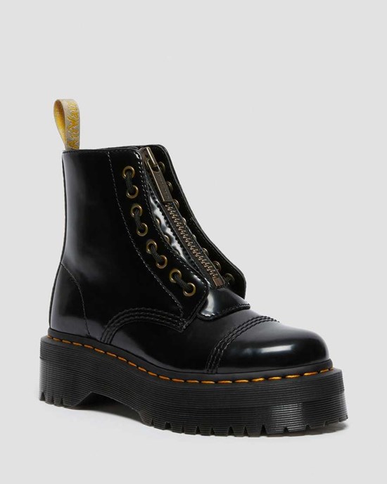 Dr Martens Vegan Sinclair Women's Ankle Boots Black Oxford | ESWPQU485