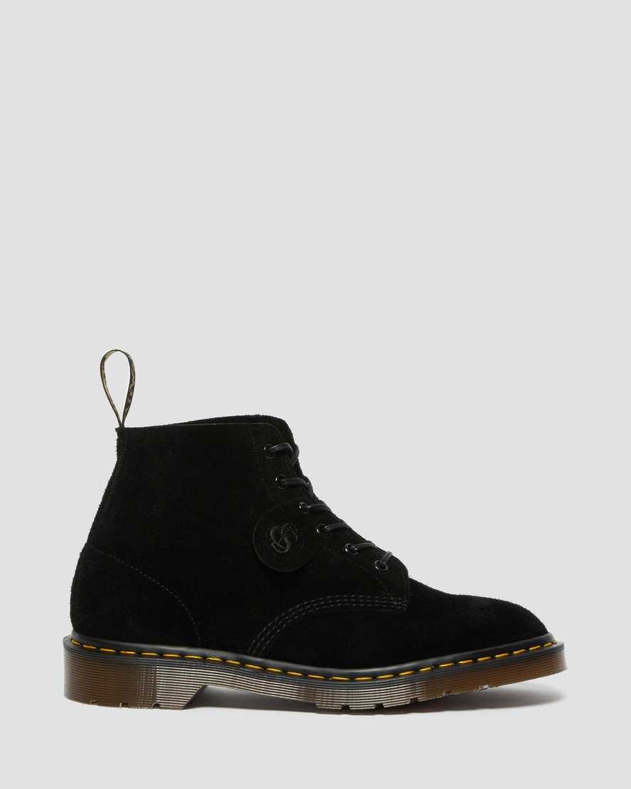 Dr Martens 101 Suede Women's Lace Up Boots Black Desert Oasis Suede | JXTNCZ843