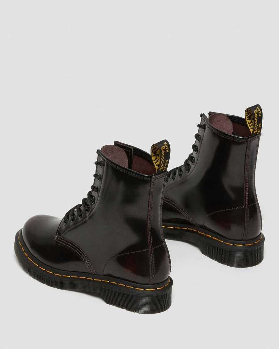 Dr Martens 1460 Arcadia Leather Women's Lace Up Boots Cherry Red Arcadia Leather | KXOWJU279