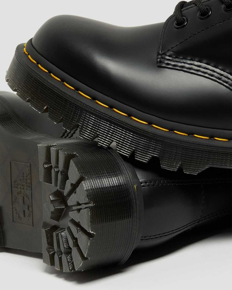 Dr Martens 1460 Bex Smooth Leather Men's Lace Up Boots Black Smooth Leather | FPTYAQ495