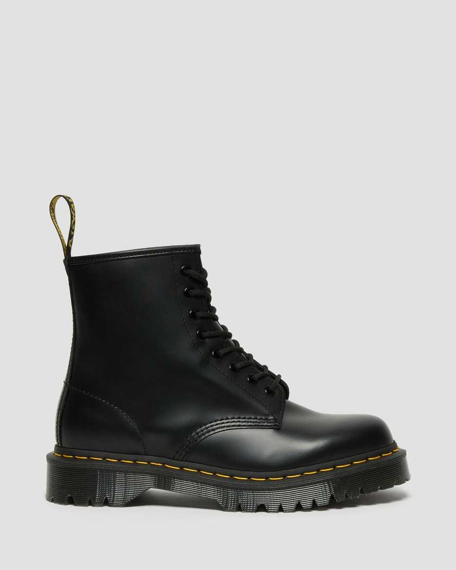 Dr Martens 1460 Bex Smooth Leather Women's Lace Up Boots Black Smooth Leather | GCUMXH403