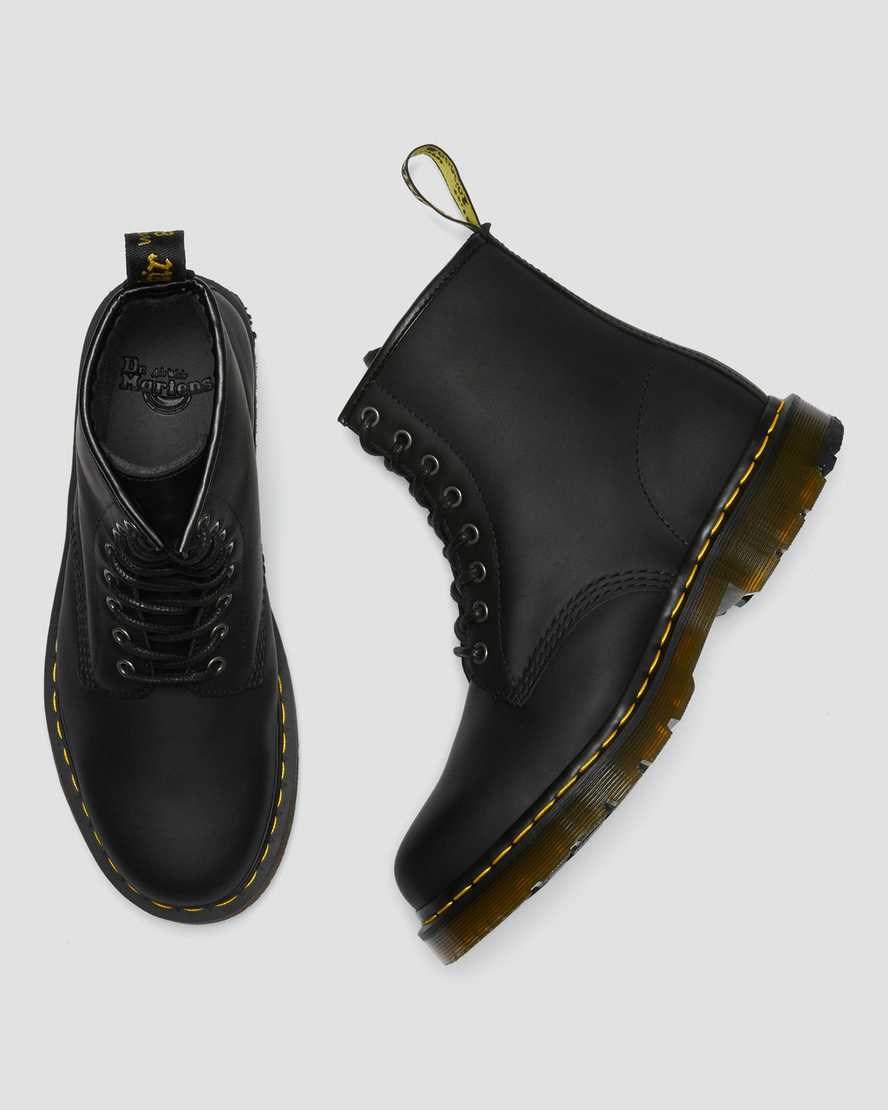 Dr Martens 1460 DM's Wintergrip Men's Ankle Boots Black Snowplow | SZMJGV614