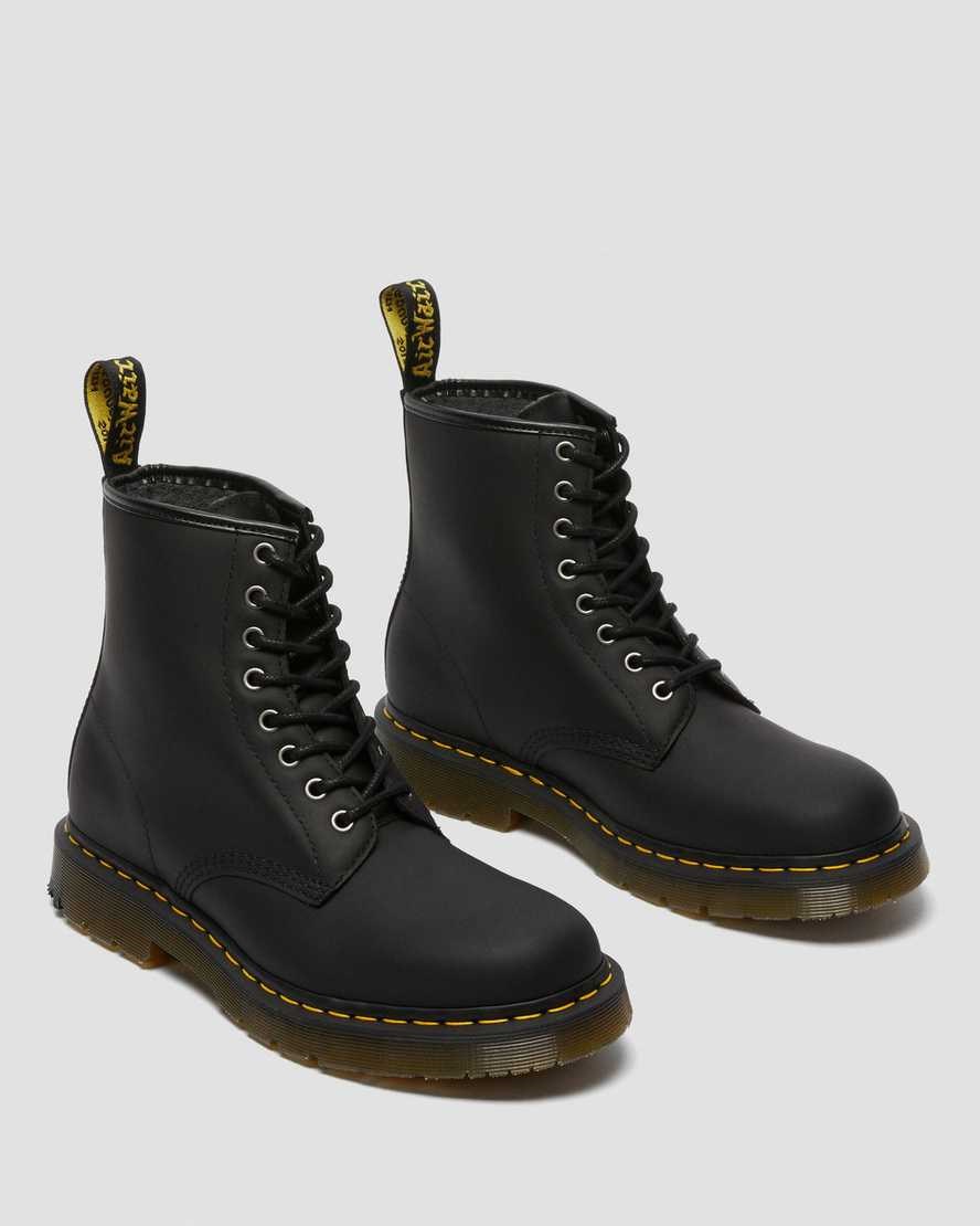 Dr Martens 1460 DM's Wintergrip Men's Ankle Boots Black Snowplow | SZMJGV614