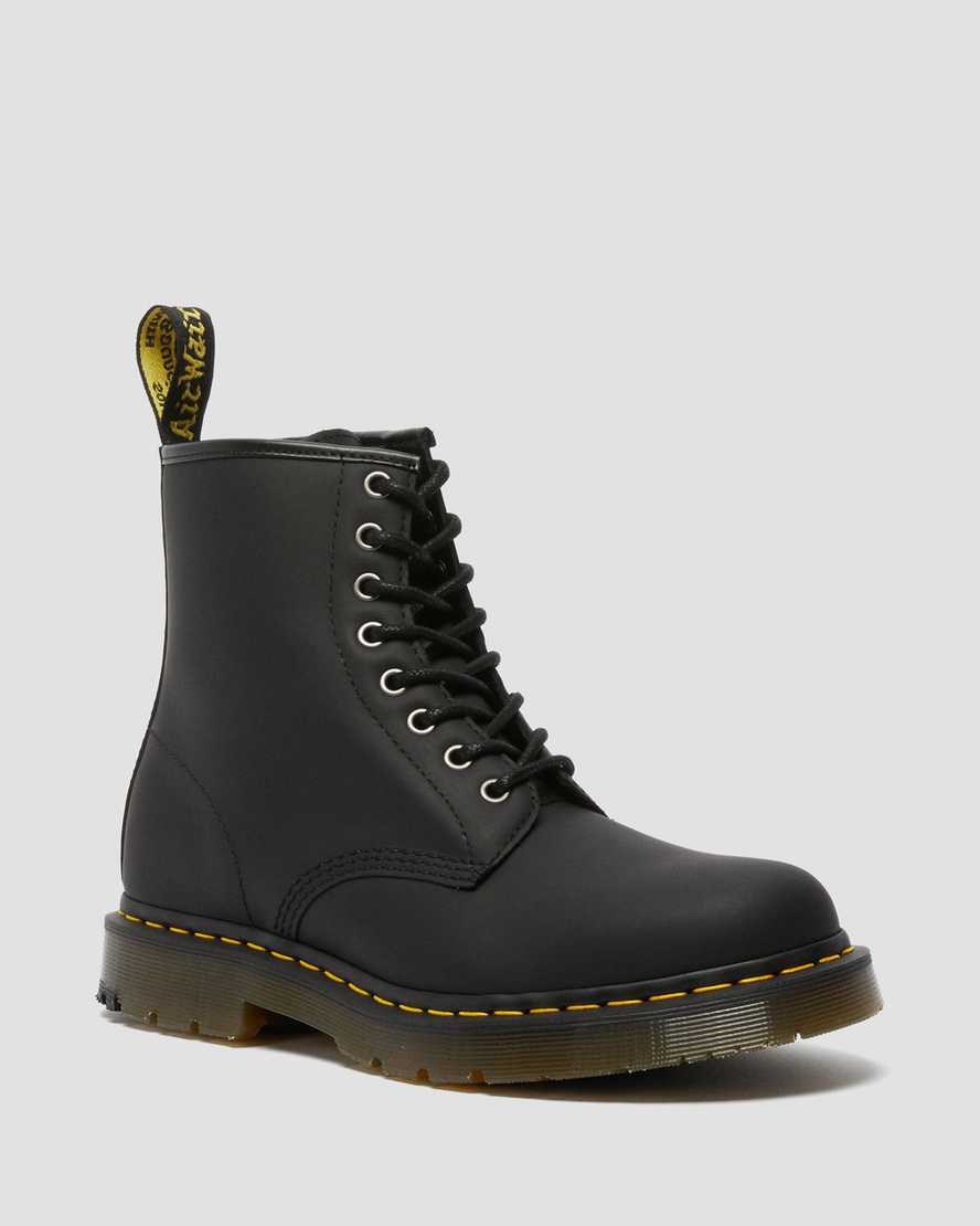 Dr Martens 1460 DM\'s Wintergrip Men\'s Ankle Boots Black Snowplow | SZMJGV614