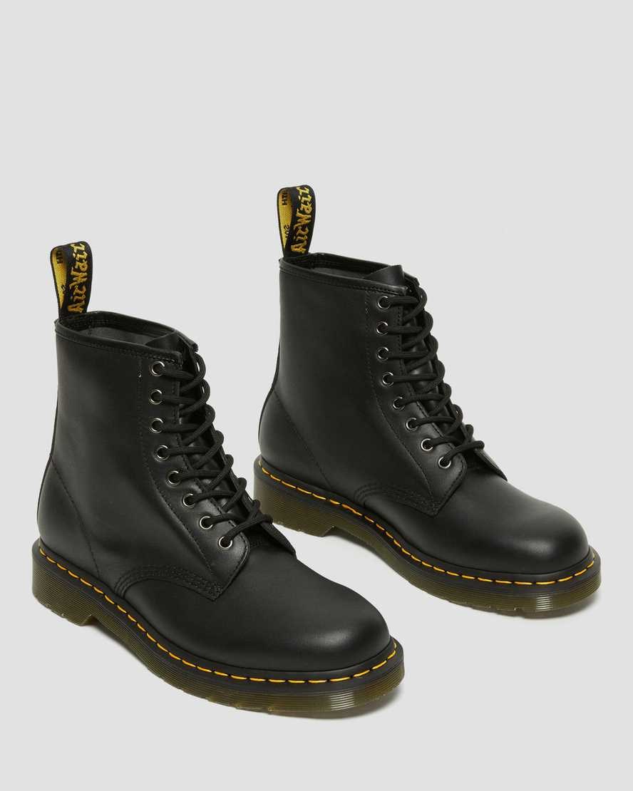 Dr Martens 1460 Nappa Leather Men's Ankle Boots Black Nappa | TALPHK907