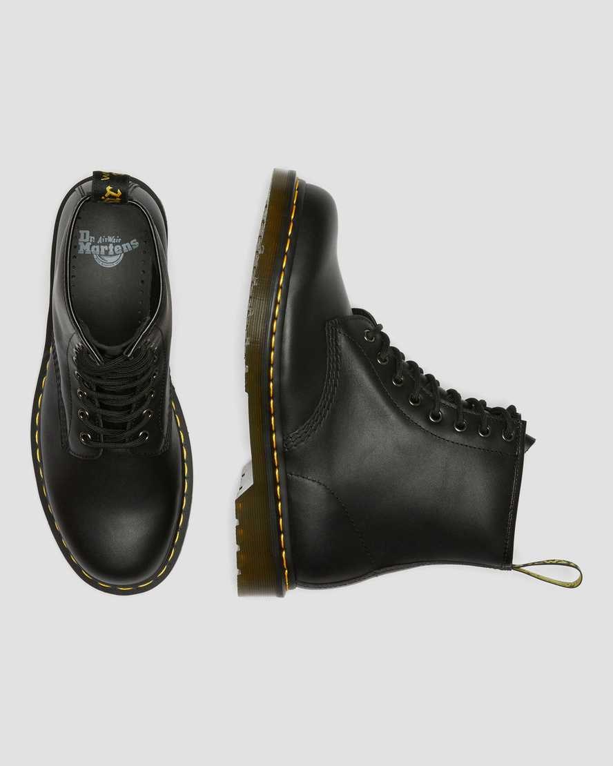 Dr Martens 1460 Nappa Leather Men's Lace Up Boots Black Nappa | GQNOBP480