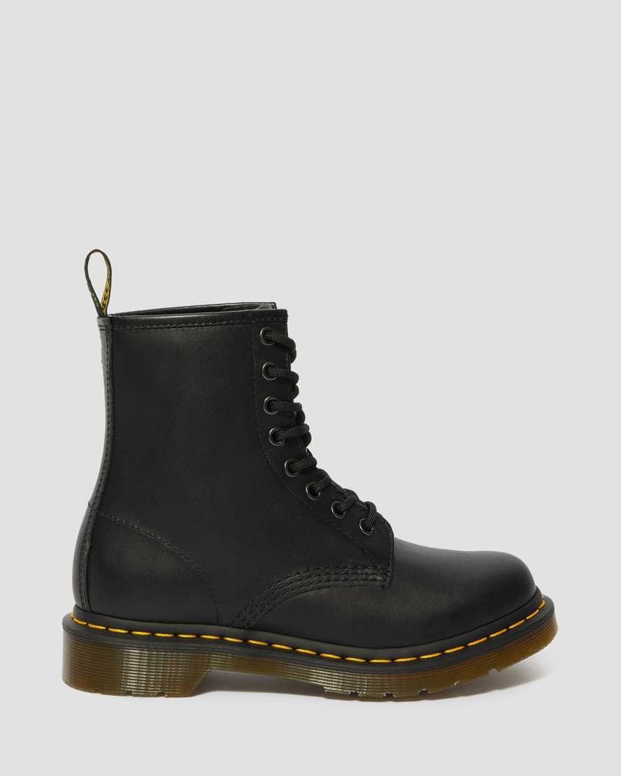 Dr Martens 1460 Nappa Leather Women's Lace Up Boots Black Nappa | PTNVDI814