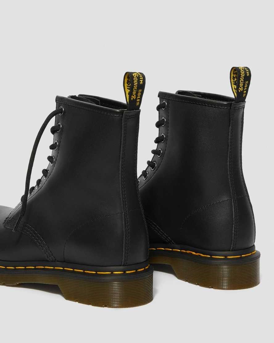 Dr Martens 1460 Nappa Leather Women's Lace Up Boots Black Nappa | PTNVDI814