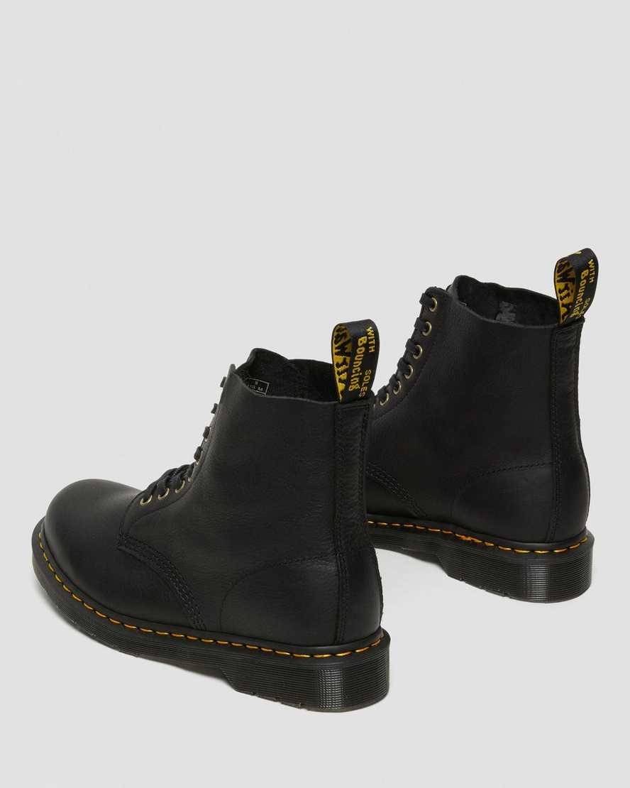 Dr Martens 1460 Pascal Ambassador Leather Women's Lace Up Boots Black Ambassador | IUJSDQ396