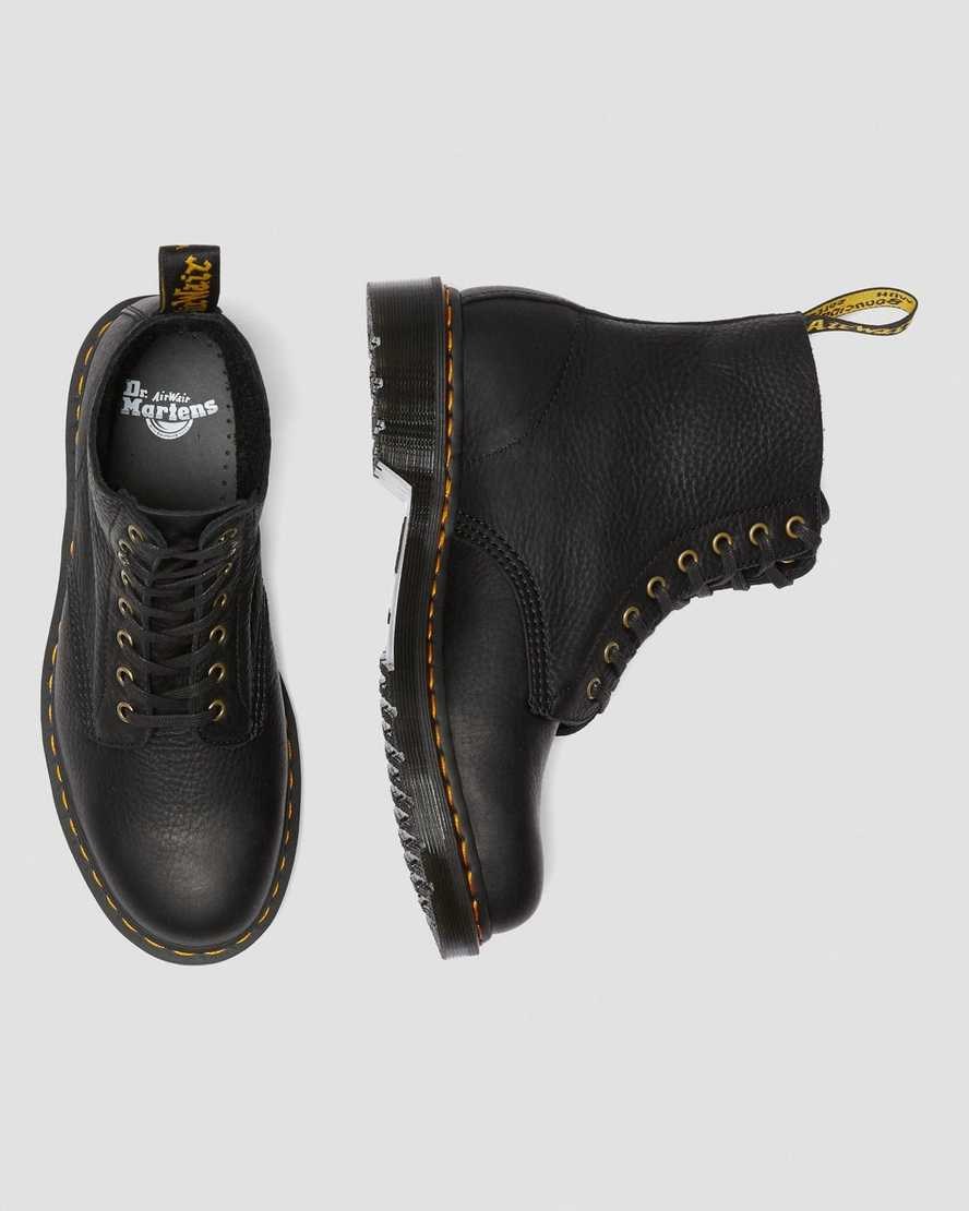 Dr Martens 1460 Pascal Ambassador Leather Men's Lace Up Boots Black Ambassador | PYSDXR579