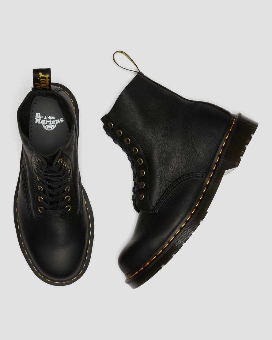 Dr Martens 1460 Pascal Ambassador Leather Men's Ankle Boots Black Ambassador | SDEQKU360