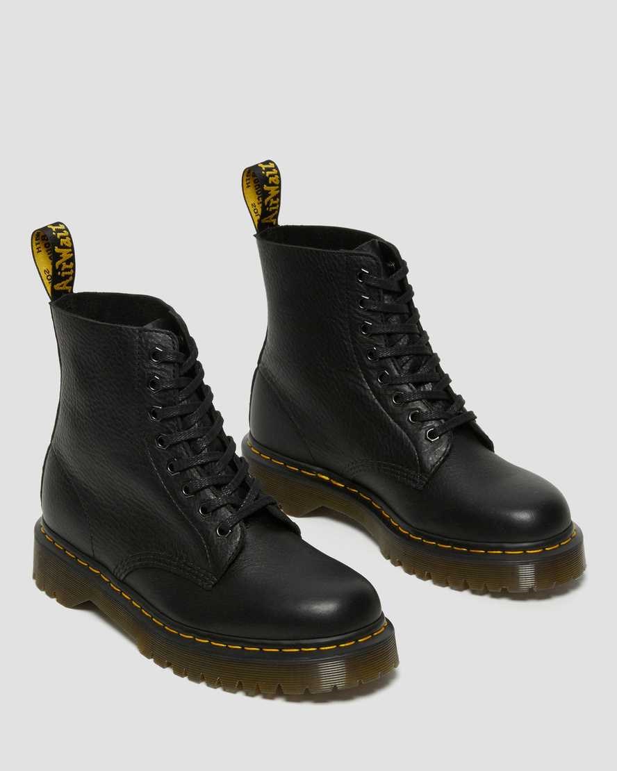 Dr Martens 1460 Pascal Bex Leather Men's Ankle Boots Black Inuck | UWJDRV502