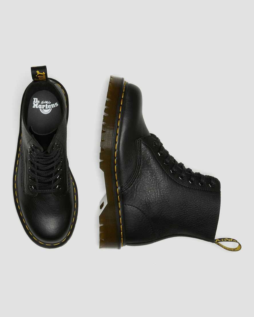 Dr Martens 1460 Pascal Bex Leather Men's Lace Up Boots Black Inuck | ZRIDJX763