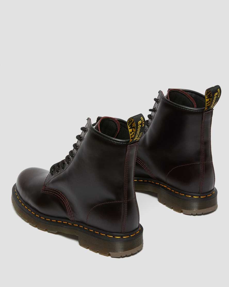 Dr Martens 1460 Slip Resistant Atlas Leather Women's Ankle Boots Oxblood Atlas | OBFWKD237