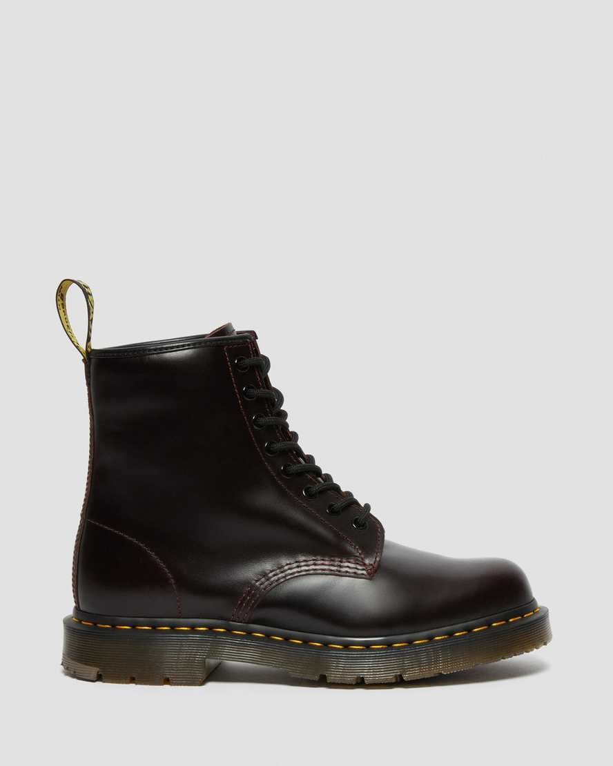 Dr Martens 1460 Slip Resistant Atlas Leather Women's Ankle Boots Oxblood Atlas | OBFWKD237