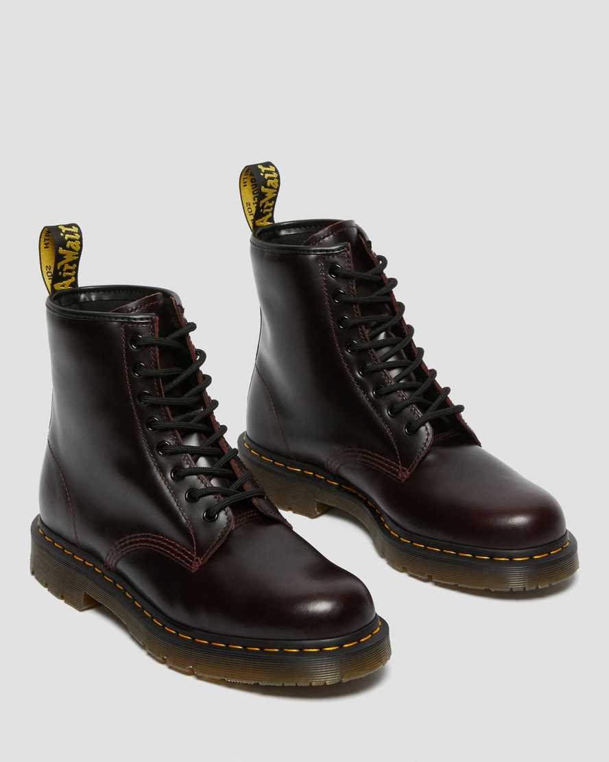 Dr Martens 1460 Slip Resistant Atlas Leather Women's Ankle Boots Oxblood Atlas | OBFWKD237