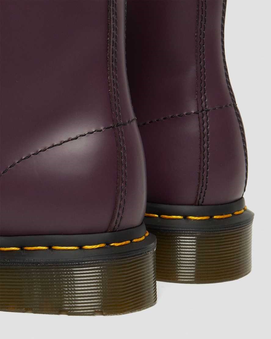 Dr Martens 1460 Smooth Leather Women's Lace Up Boots Purple Smooth Leather | DBXSQG340