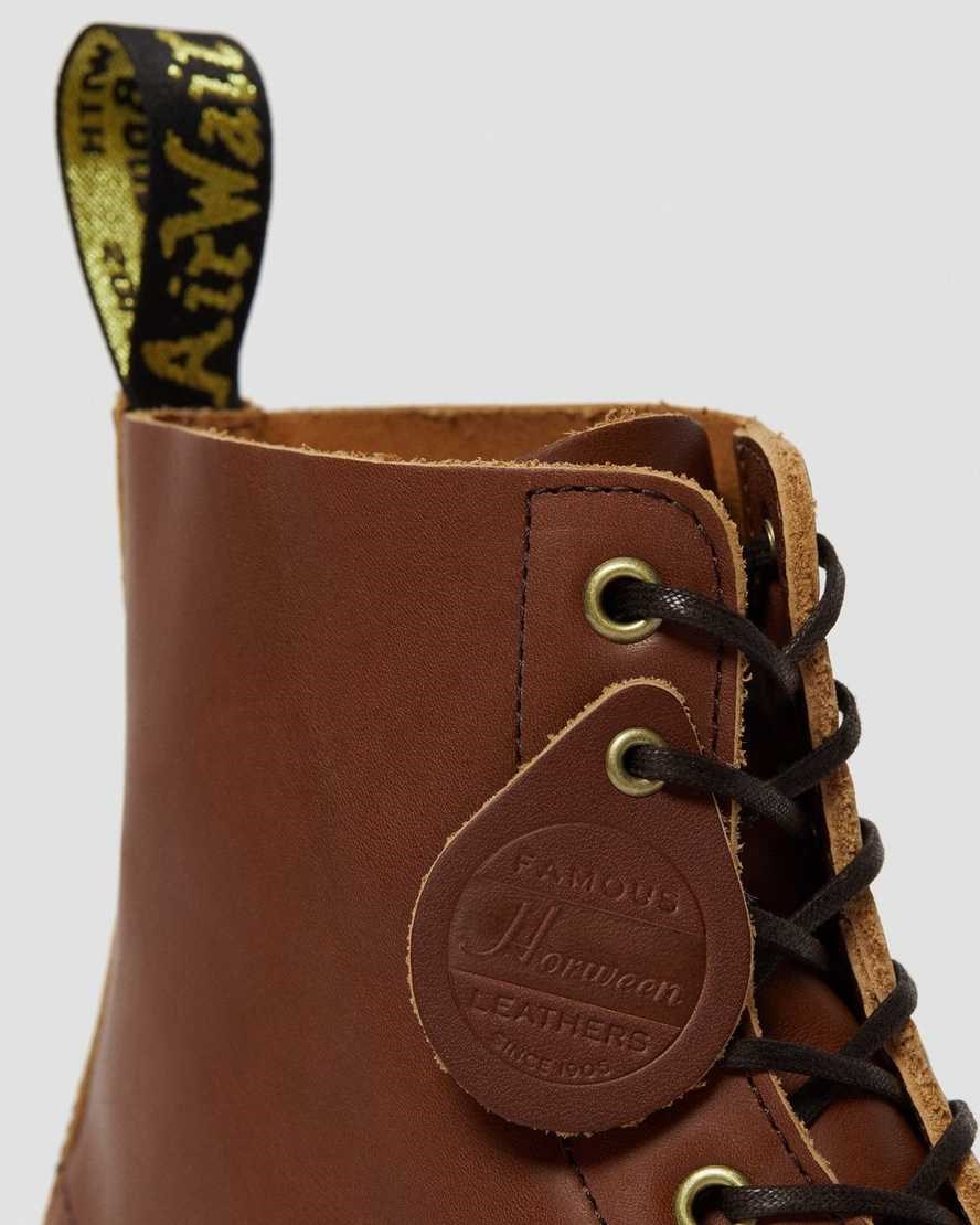 Dr Martens 1460 Veg Tan Leather Men's Ankle Boots Tan Essex Veg Tan | PCEJVD207