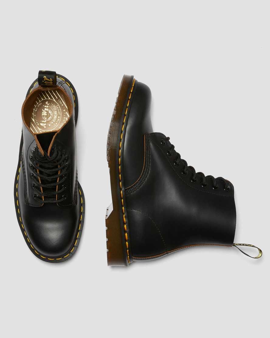 Dr Martens 1460 Vintage Made in England Women's Ankle Boots Black Quilon | GOWAYH820