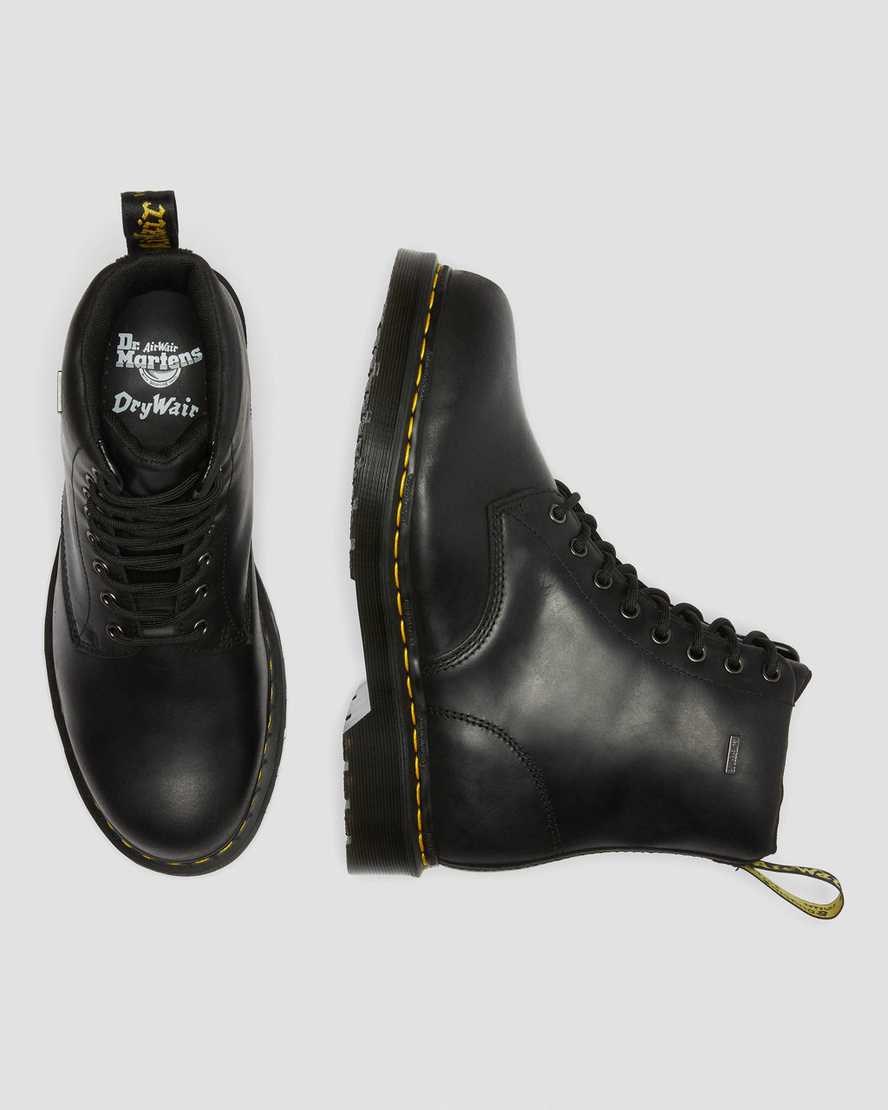 Dr Martens 1460 Waterproof Men's Ankle Boots Black Republic Wp | BFMLYR835