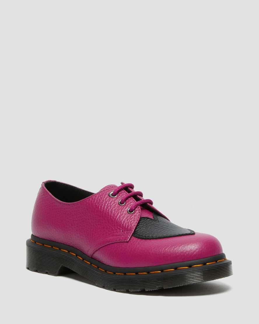 Dr Martens 1461 Amore Leather Women's Oxford Shoes Pink Milled Nappa Leather | PYICDO748