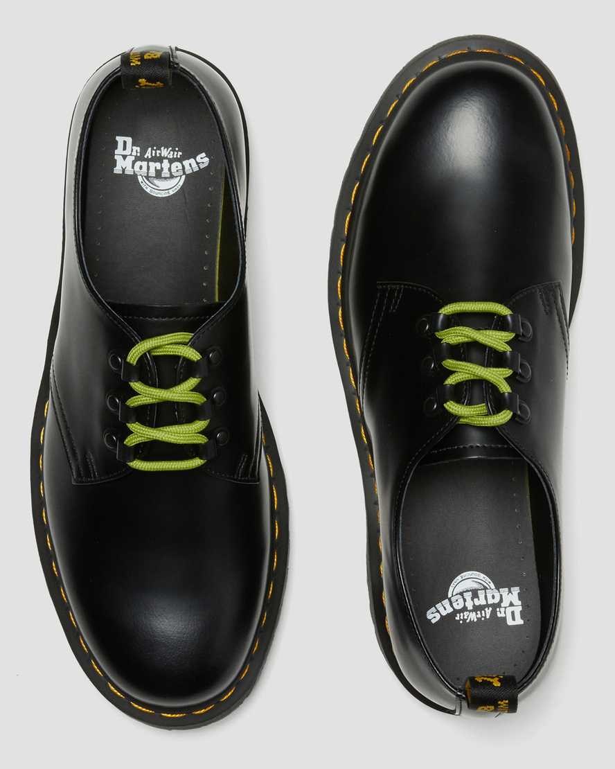 Dr Martens 1461 Ben Smooth Leather Men's Oxford Shoes Black Smooth Leather | FYGIOE867