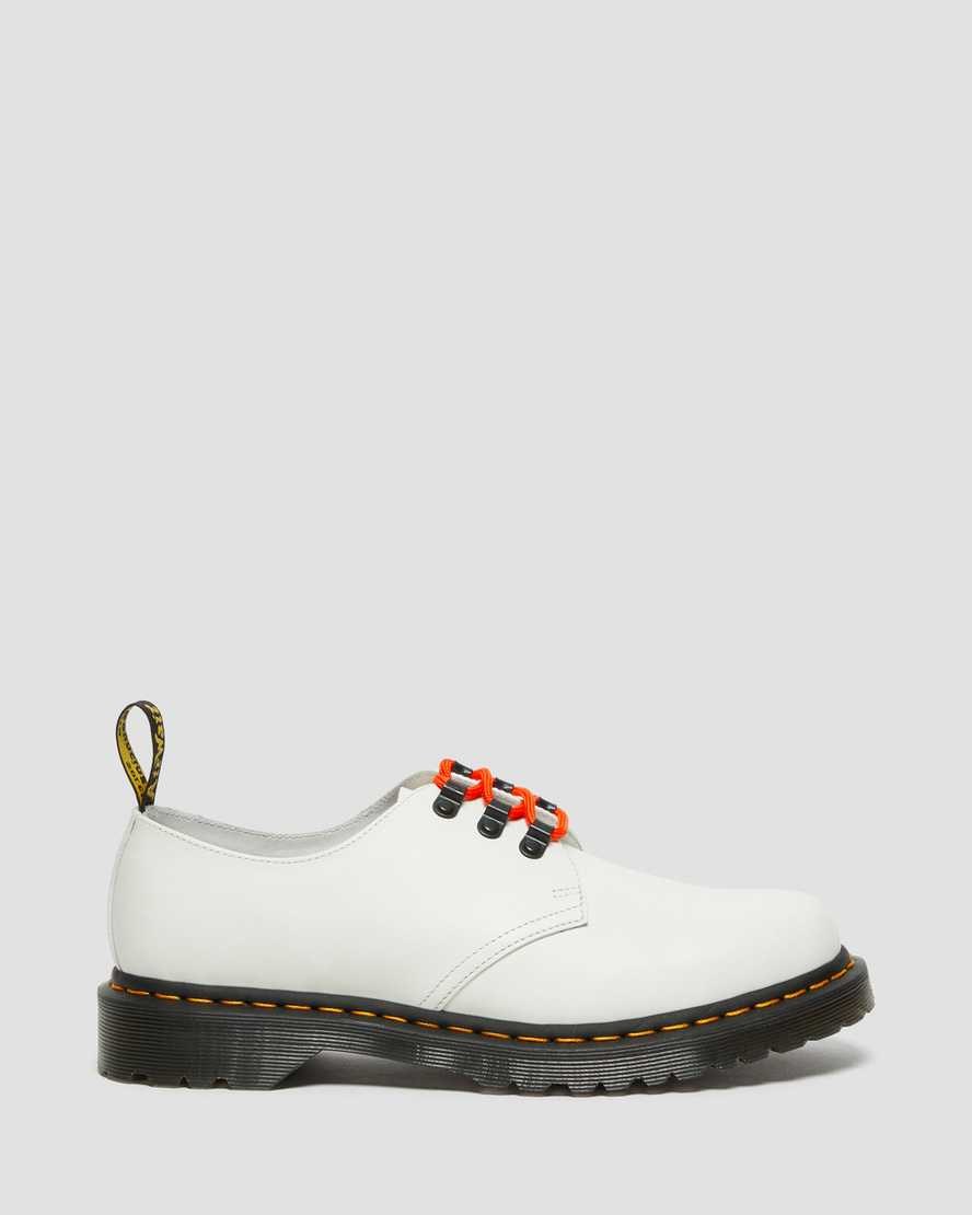 Dr Martens 1461 Ben Smooth Leather Men's Oxford Shoes White Smooth Leather | RZVEMQ342