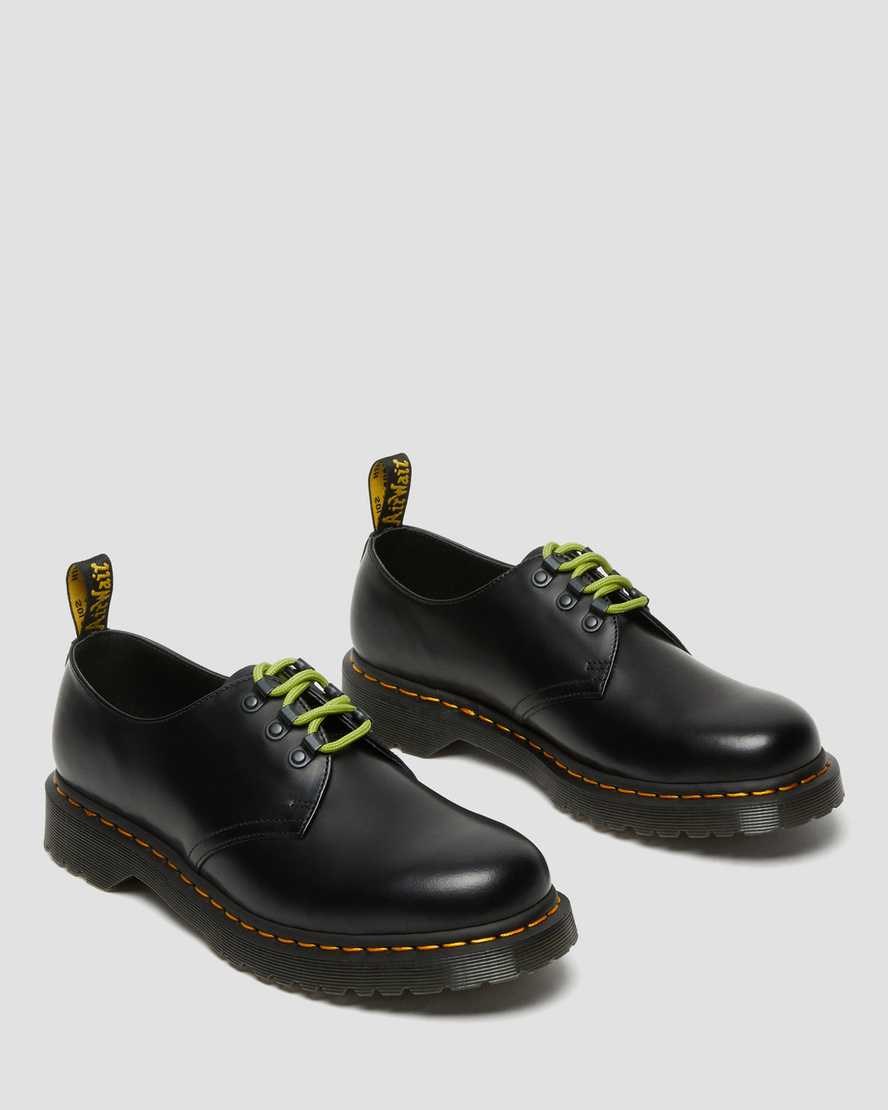 Dr Martens 1461 Ben Smooth Leather Women's Oxford Shoes Black Smooth Leather | YZURKX341