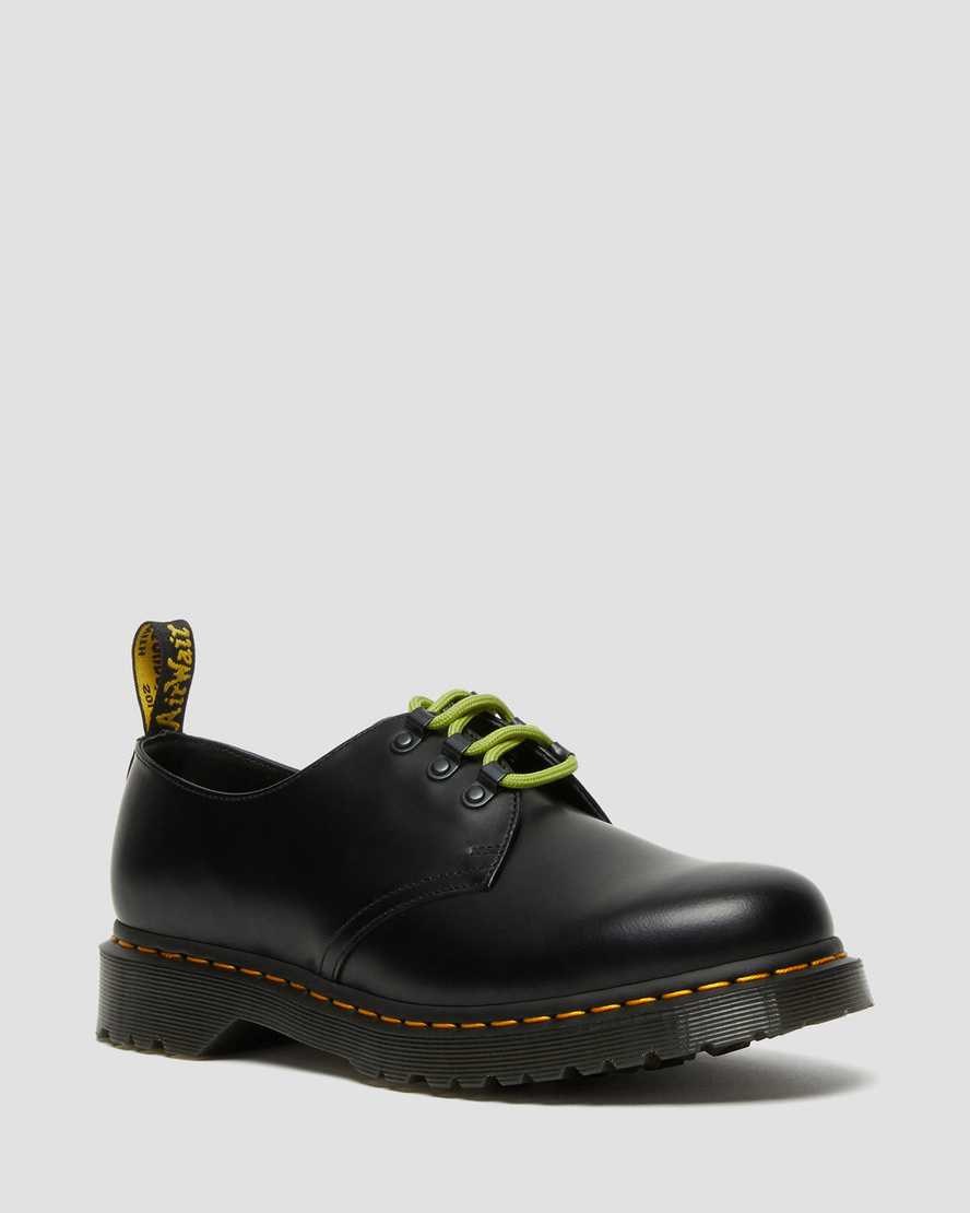 Dr Martens 1461 Ben Smooth Leather Women's Oxford Shoes Black Smooth Leather | YZURKX341