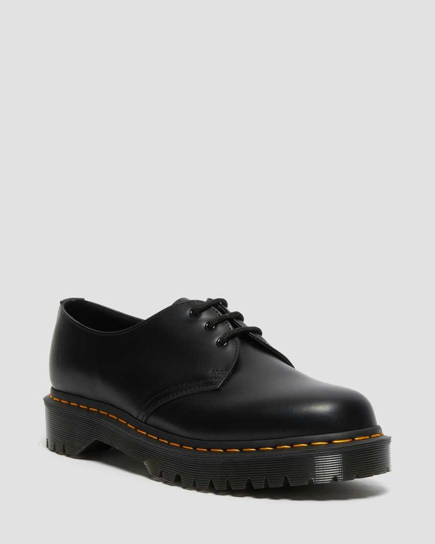 Dr Martens 1461 Bex Smooth Leather Men\'s Oxford Shoes Black Smooth Leather | OLDWTZ146