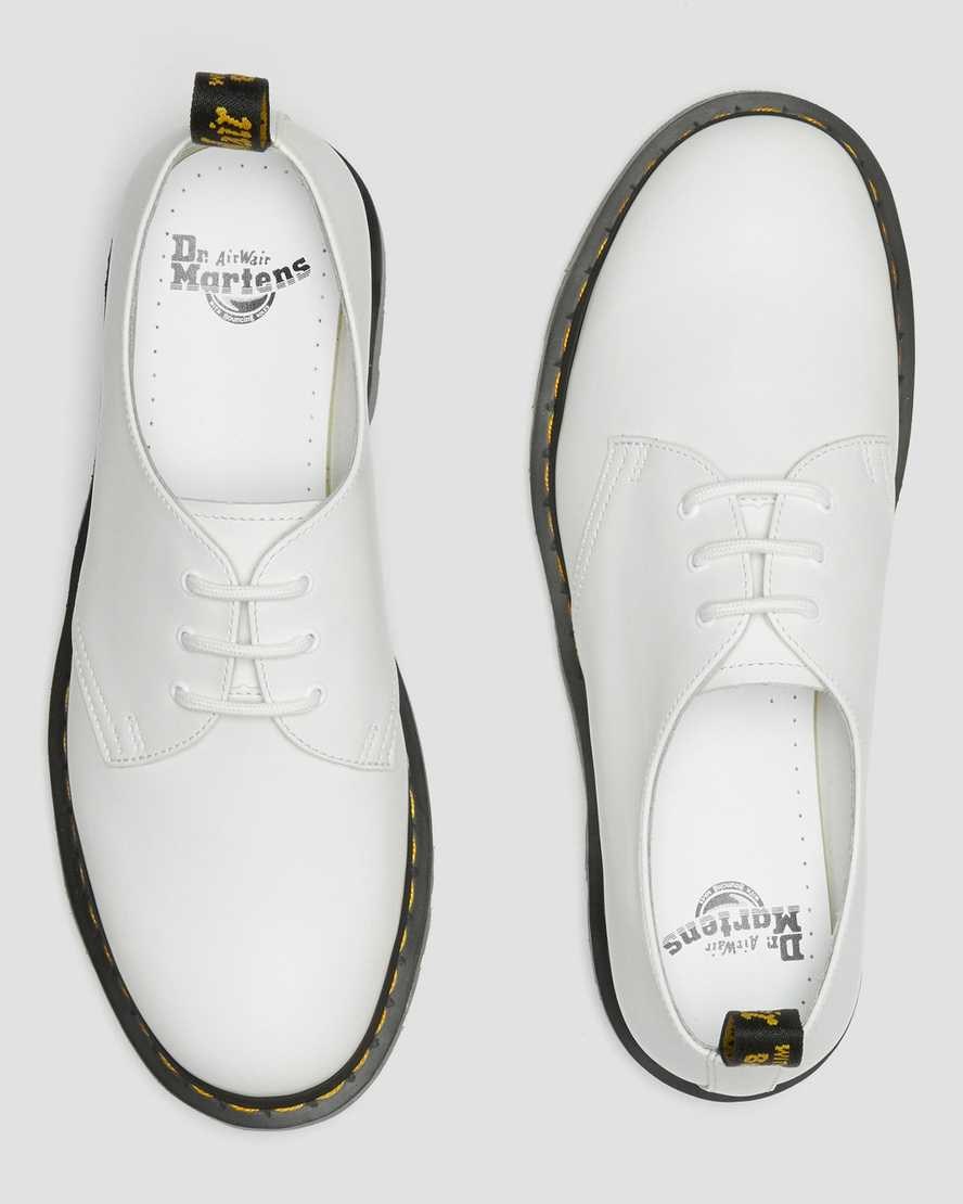 Dr Martens 1461 Iced Smooth Leather Women's Oxford Shoes White Smooth Leather | GWIVFB501