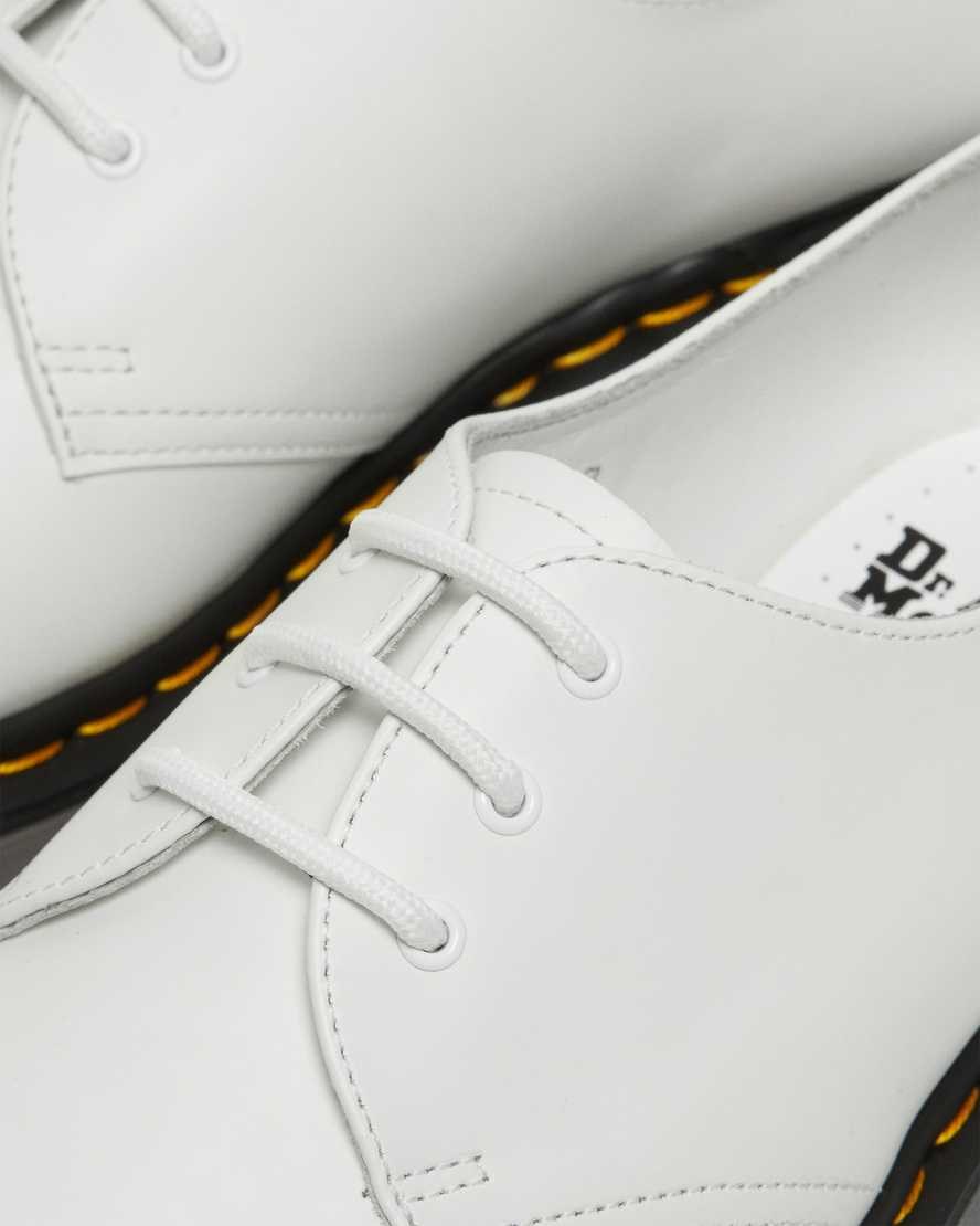 Dr Martens 1461 Iced Smooth Leather Women's Oxford Shoes White Smooth Leather | GWIVFB501