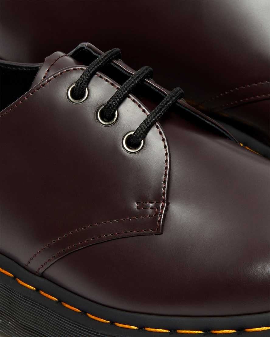 Dr Martens 1461 Smooth Leather Men's Oxford Shoes Burgundy Smooth Leather | GNTEXS026