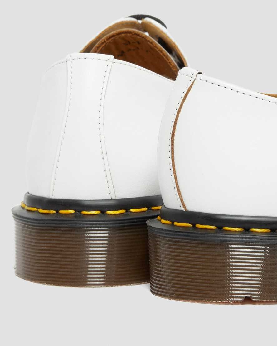 Dr Martens 1461 Vintage Made in England Women's Oxford Shoes White Quilon | UXJYPV487