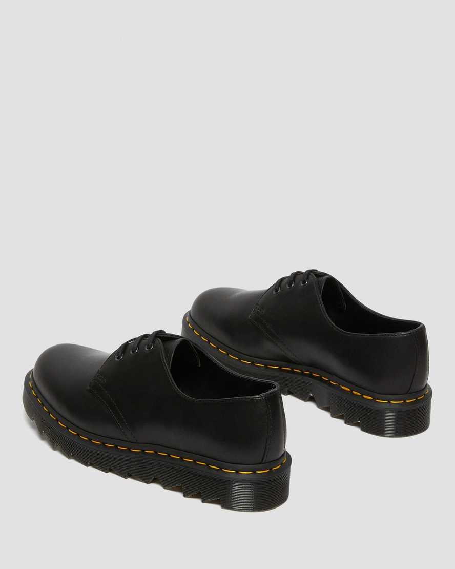 Dr Martens 1461 Ziggy Leather Men's Oxford Shoes Black Luxor | NXALQI734