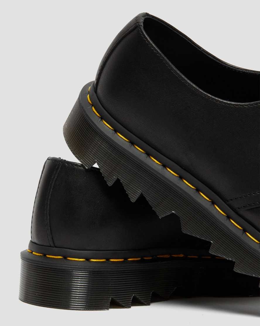 Dr Martens 1461 Ziggy Leather Men's Oxford Shoes Black Luxor | NXALQI734