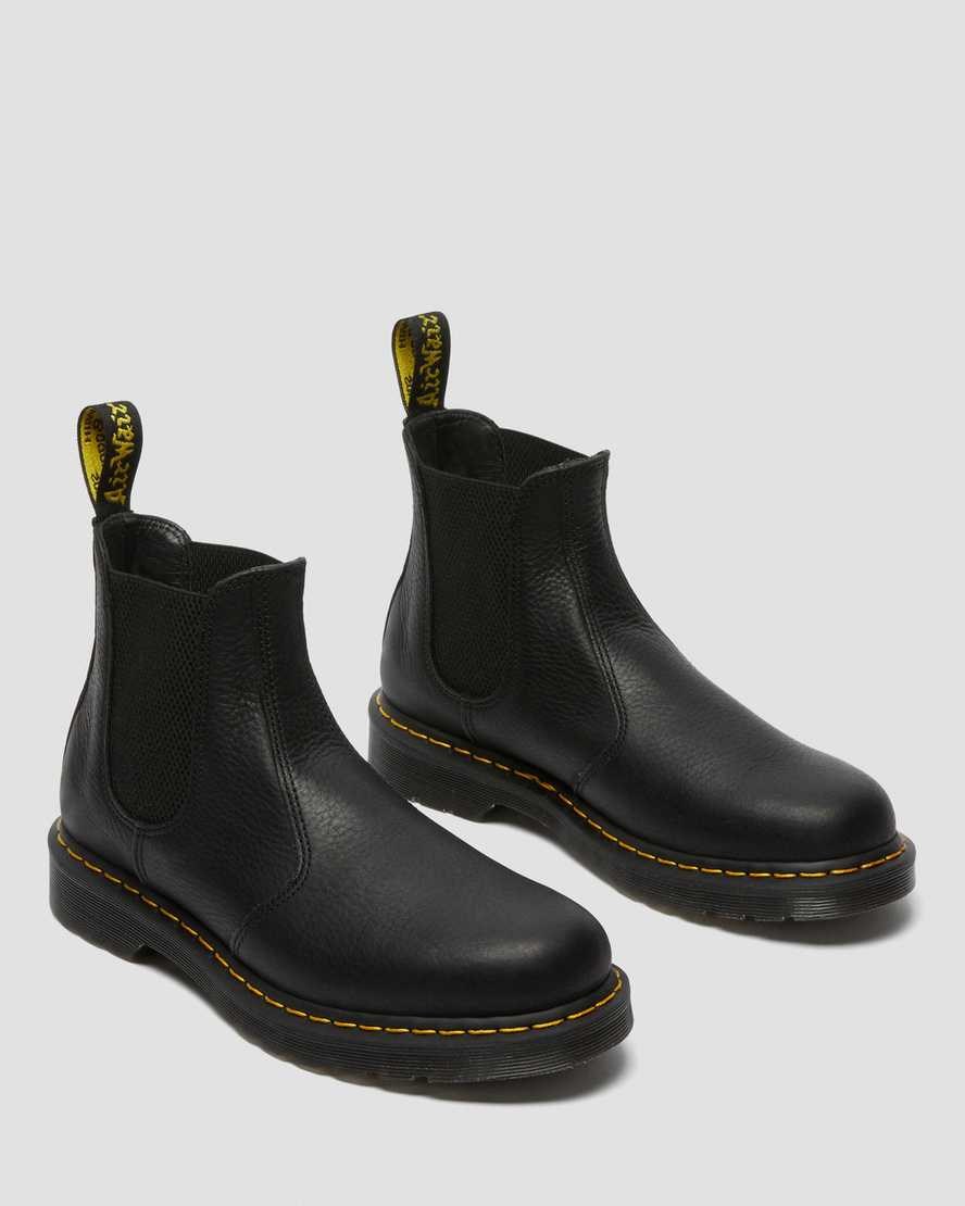 Dr Martens 2976 Ambassador Leather Men's Ankle Boots Black Ambassador | KFYGVN769