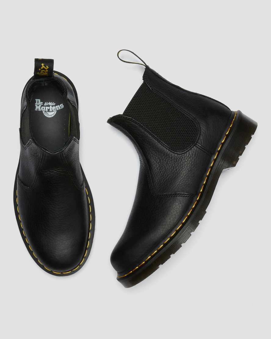 Dr Martens 2976 Ambassador Leather Men's Chelsea Boots Black Ambassador | NDQIEM389