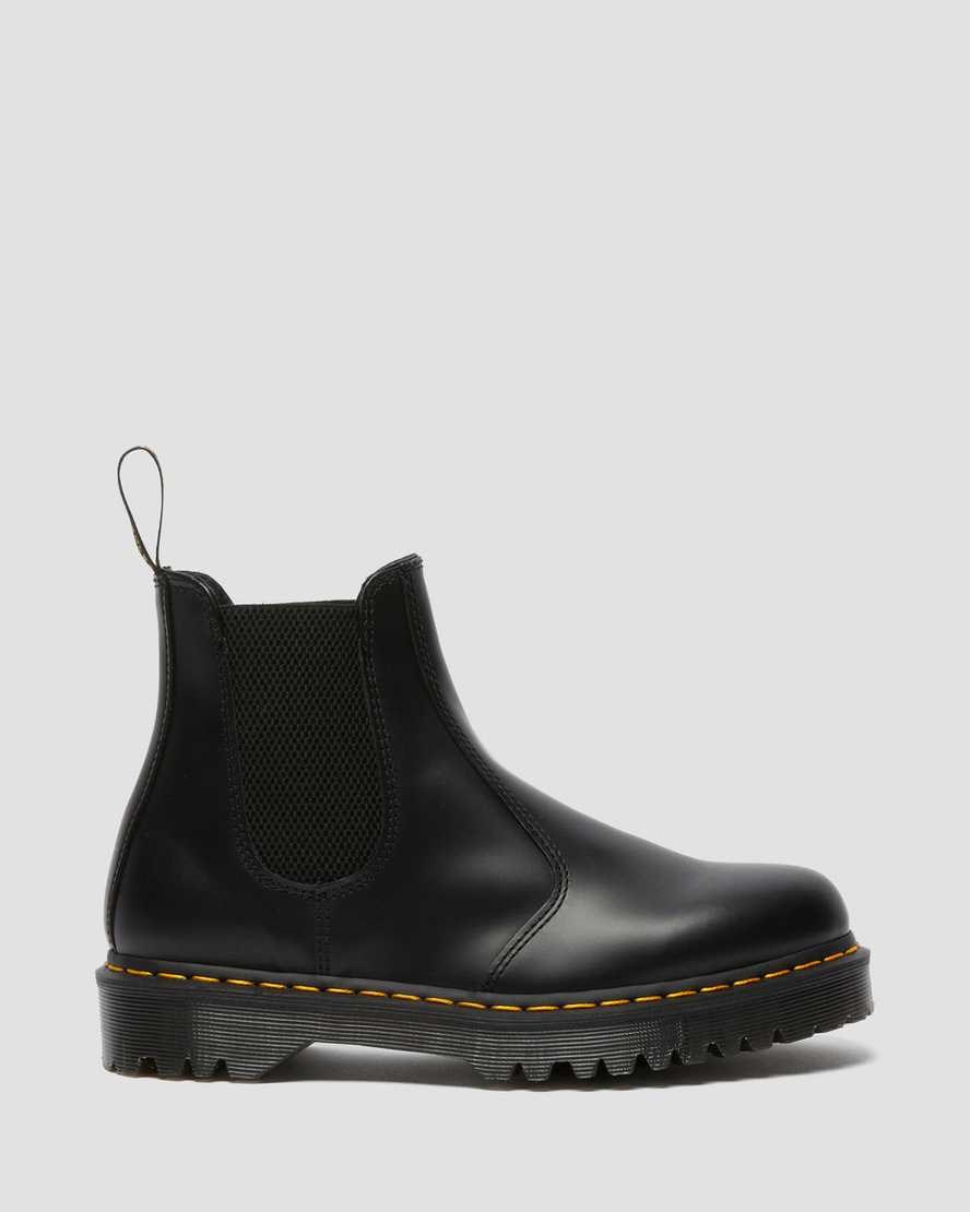 Dr Martens 2976 Bex Smooth Leather Men's Ankle Boots Black Smooth Leather | KNGXCL879