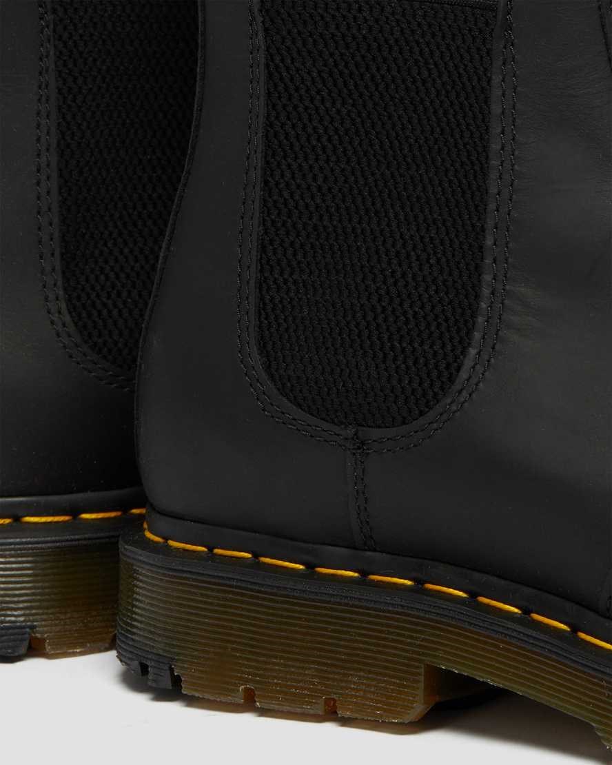 Dr Martens 2976 DM's Wintergrip Men's Ankle Boots Black Snowplow | EIOQKA372