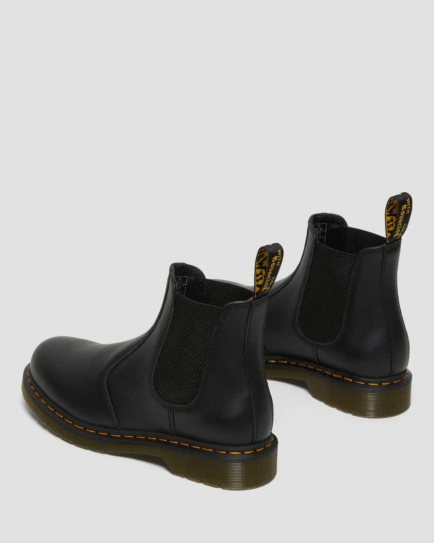 Dr Martens 2976 Nappa Leather Men's Ankle Boots Black Nappa | PYRVTN897