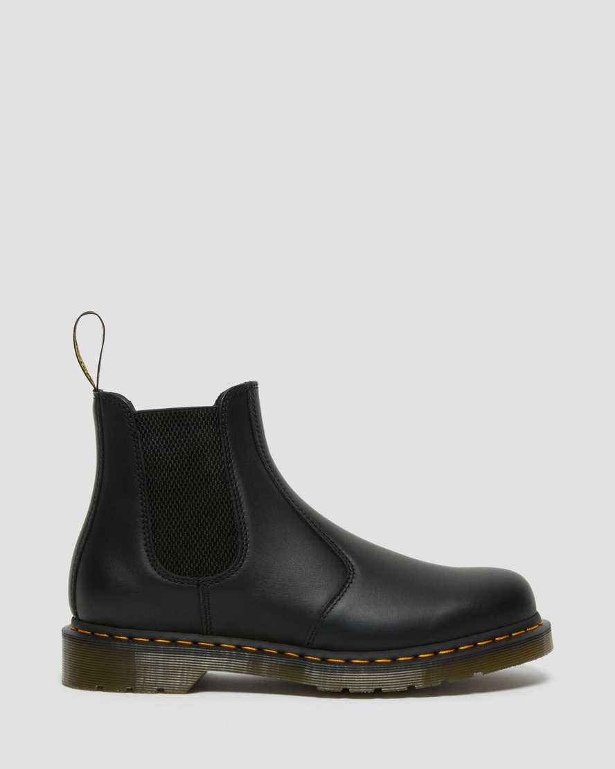 Dr Martens 2976 Nappa Leather Men's Chelsea Boots Black Nappa | KVWMIT678