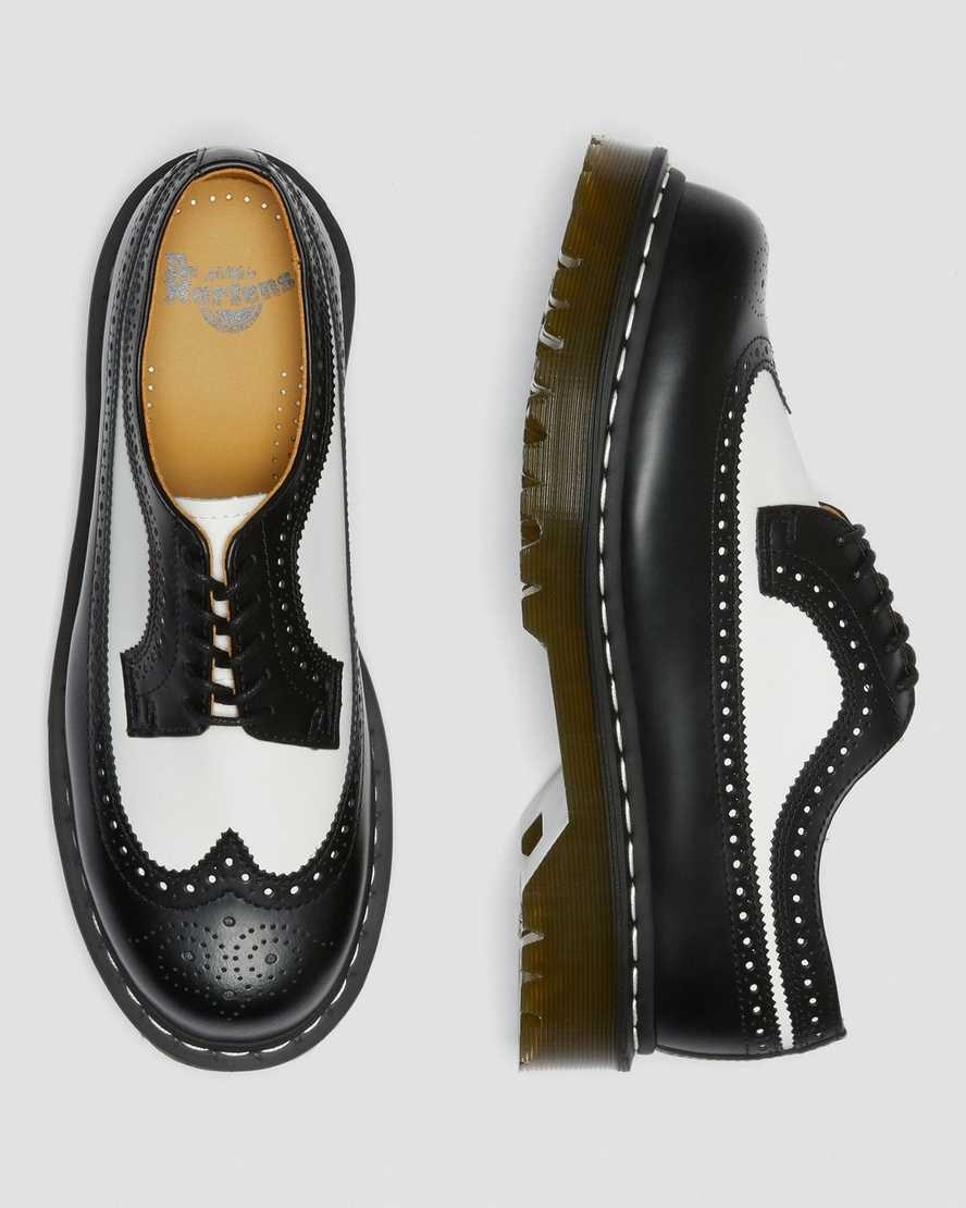 Dr Martens 3989 Bex Smooth Leather Men's Oxford Shoes Black Smooth Leather | VSFDQT260