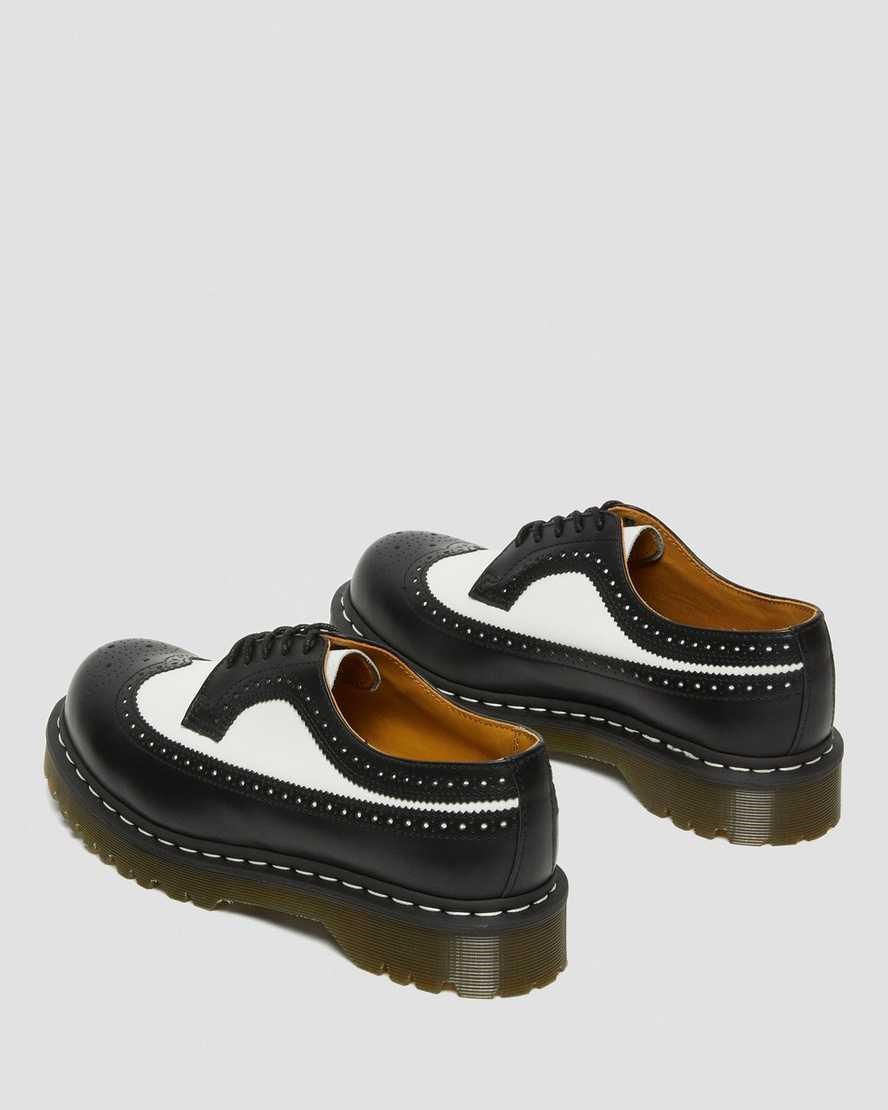 Dr Martens 3989 Bex Smooth Leather Men's Oxford Shoes Black Smooth Leather | VSFDQT260