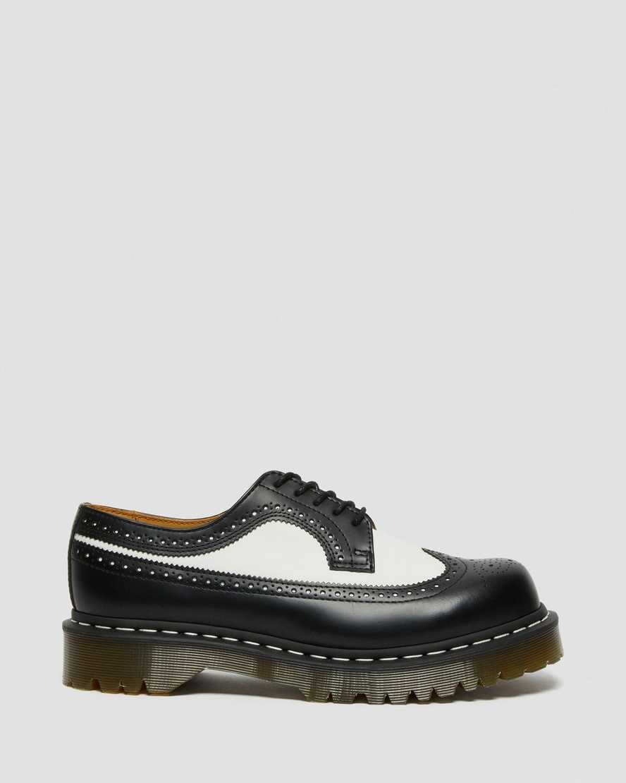 Dr Martens 3989 Bex Smooth Leather Men's Oxford Shoes Black Smooth Leather | VSFDQT260