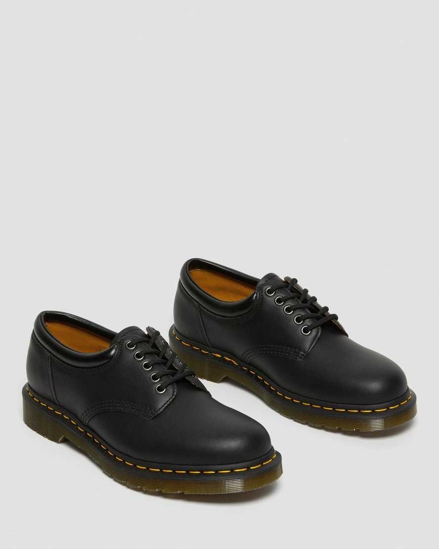 Dr Martens 8053 Nappa Leather Women's Casual Shoes Black Nappa | OADCQB721