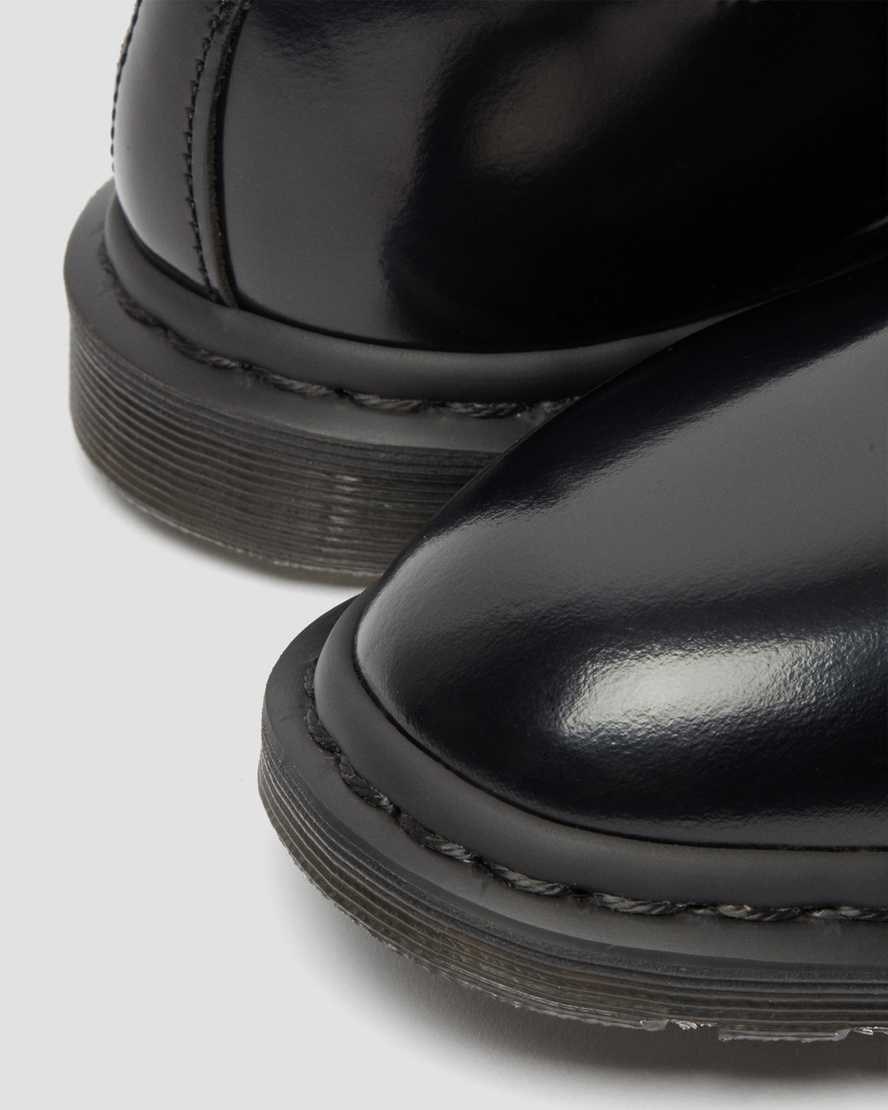 Dr Martens Archie II Smooth Leather Women's Oxford Shoes Black Polished Smooth | TUGOFL684